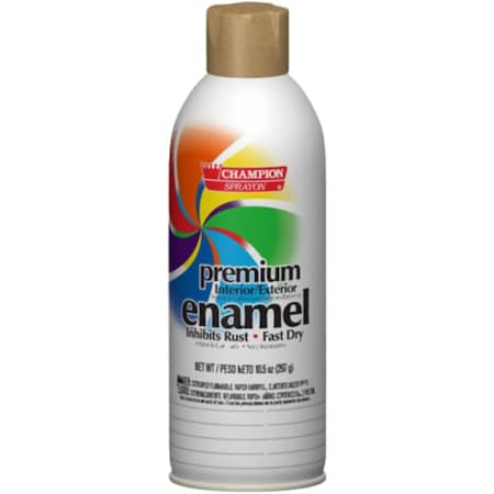 Chase Products Sprayon quick-drying enamel net weight 10.5 oz. Gold Metallic. 1 Can 4190925-1